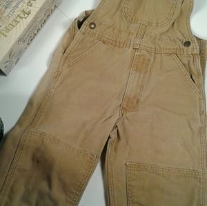 Carhartt boys denim overalls